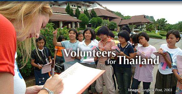 Vrijwilligerswerk verrichten in Thailand