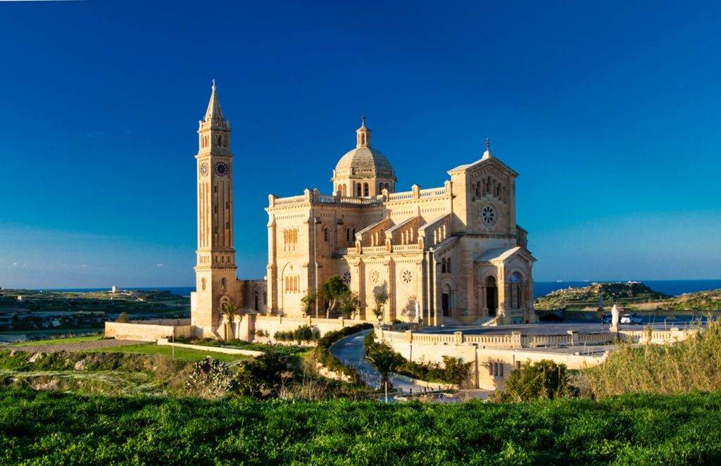 Ta Pinu Cathedral of Gozo Malta min