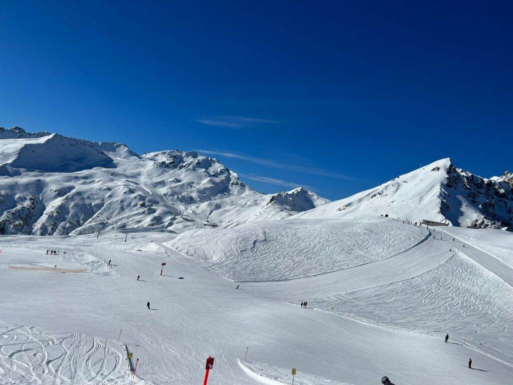 Wintersporten in Davos, Zwitserland